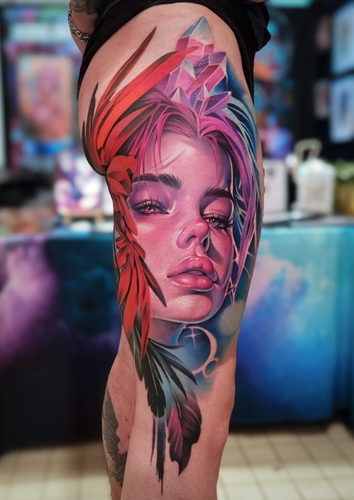 Delia Brody • Defining Visionary Cinematic Neo-Realism in Tattooing 2 February 2026