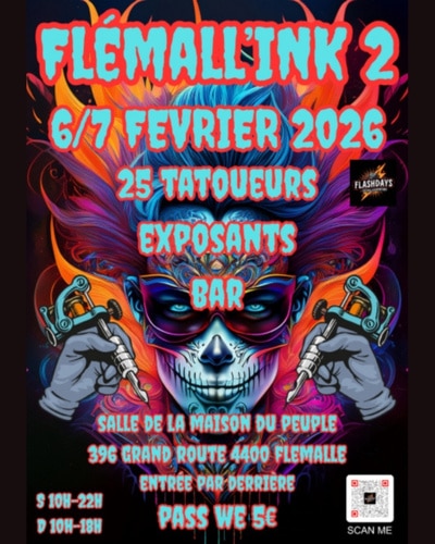 Flemall'ink Tattoo Convention #2 7 February 2026