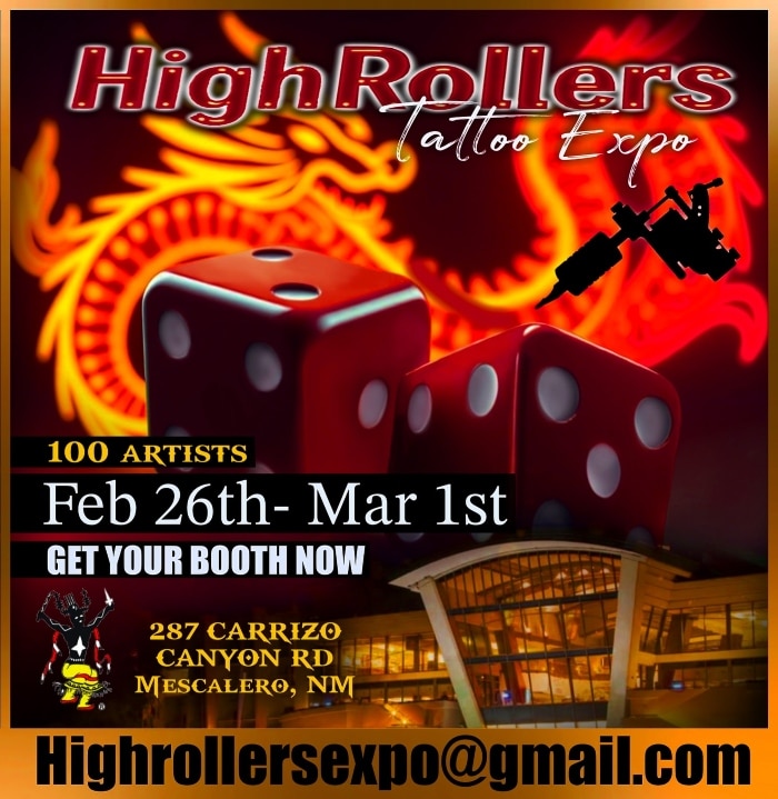 HighRollers Tattoo Expo (2026) 26 February 2026