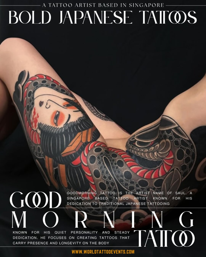Goodmorning Tattoo • Bold Japanese Tattoos from Singapore 10 February 2026