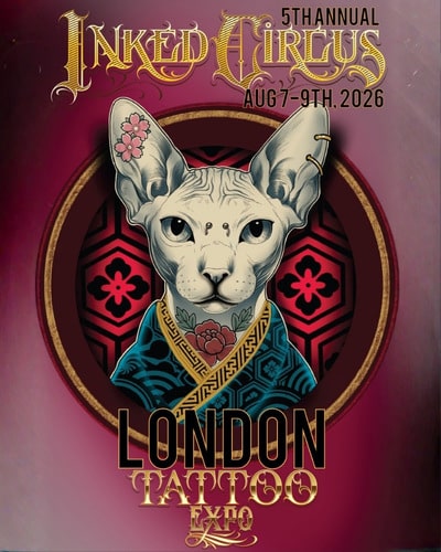 Inked Circus Tattoo Expo 2026 - London #5 7 August 2026