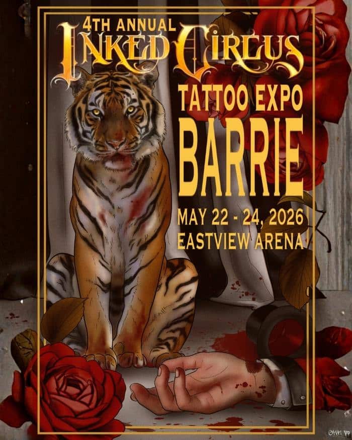 Inked Circus Tattoo Expo – Barrie #4 (2026)