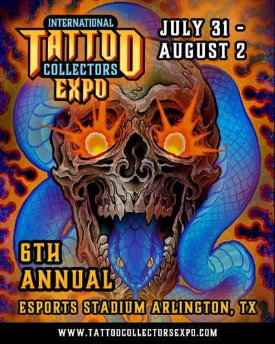 The Tattoo Collectors Expo 2026 31 July 2026