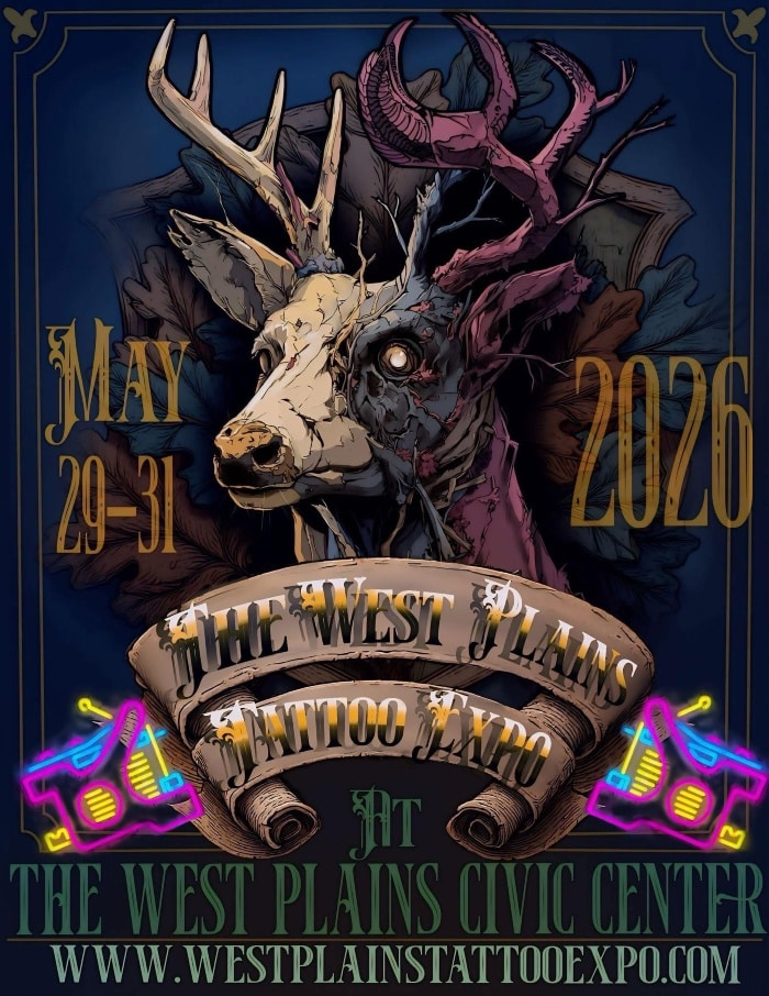 The West Plains Tattoo Expo (2026) The West Plains Tattoo Expo (2026) 29 May 2026
