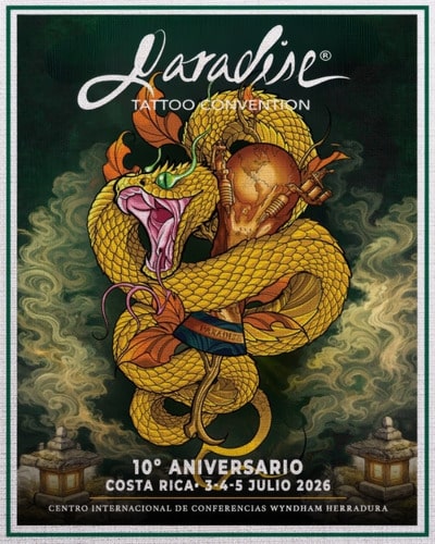 Paradise Tattoo Convention #10 3 July 2026