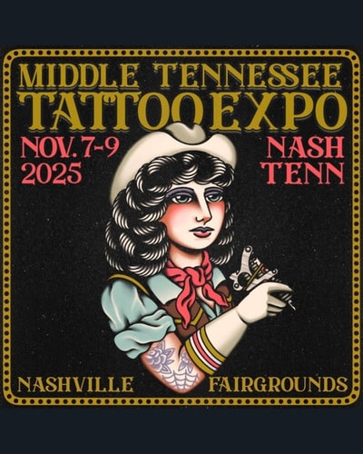 Middle Tennessee Tattoo Expo #2 7 November 2025