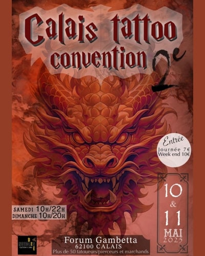 Calais Tattoo Convention #2 10 May 2025