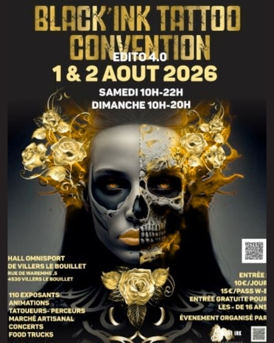 Black Ink Tattoo Convention #4 1 August 2026