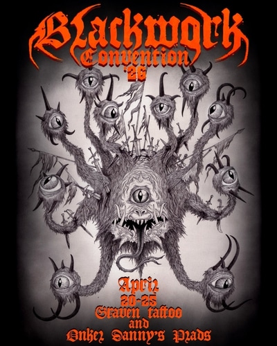 Blackwork Tattoo Convention #5 20 April 2026