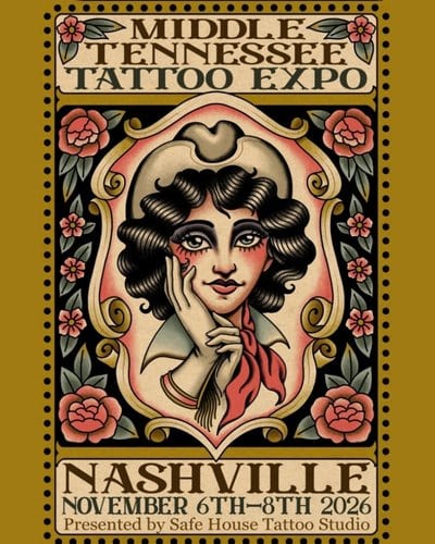Middle Tennessee Tattoo Expo #3 6 November 2026