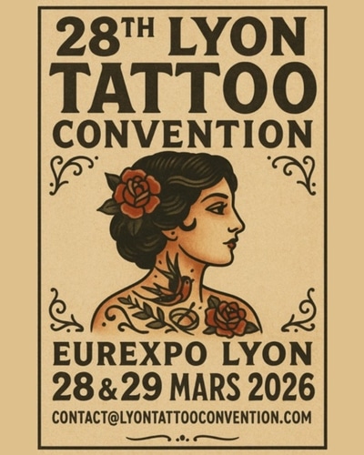 Lyon Tattoo Convention #28 28 March 2026