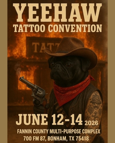 Yeehaw Tattoo Expo #3 12 June 2026
