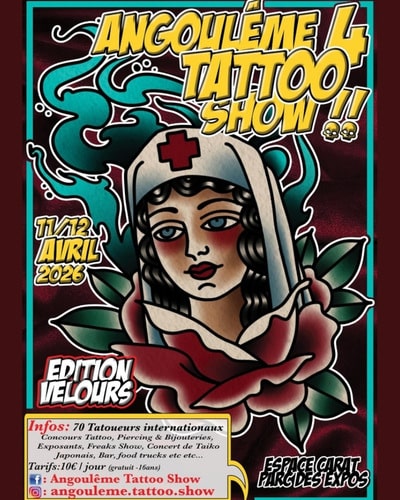 Angouleme Tattoo Show #4 11 April 2026