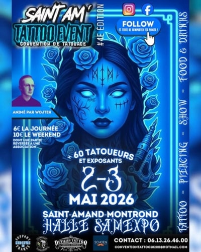 Saint AM' Tattoo Event #4 2 May 2026
