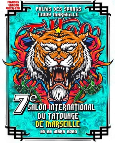 Salon du Tatouage de Marseille #7 25 March 2023