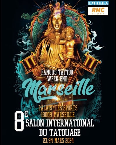 Salon du Tatouage de Marseille #8 23 March 2024
