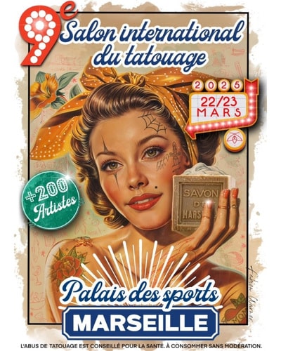 Salon du Tatouage de Marseille #9 22 March 2025