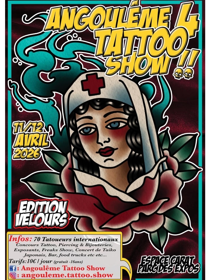 Angouleme Tattoo Show #4 11 April 2026