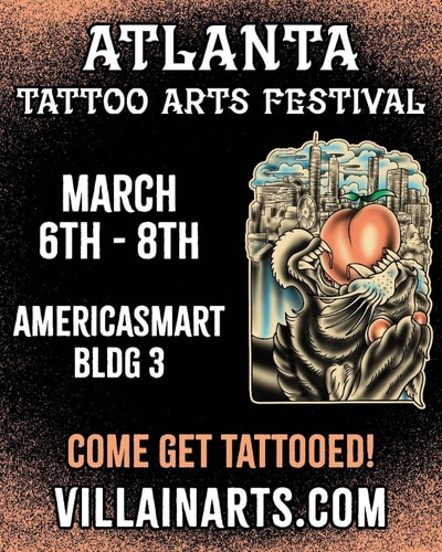 Atlanta Tattoo Arts Festival #9 6 March 2026