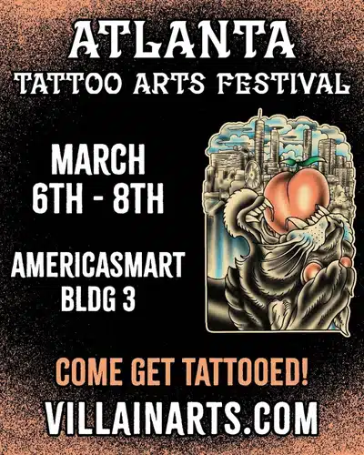 Atlanta Tattoo Arts Festival #9 (2026) 6 March 2026
