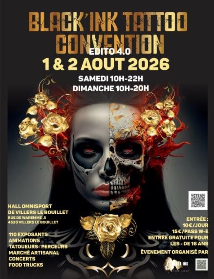 Black Ink Tattoo Convention #4 1 August 2026