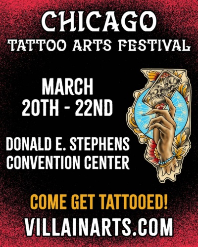Chicago Tattoo Arts Festival #16 20 March 2026