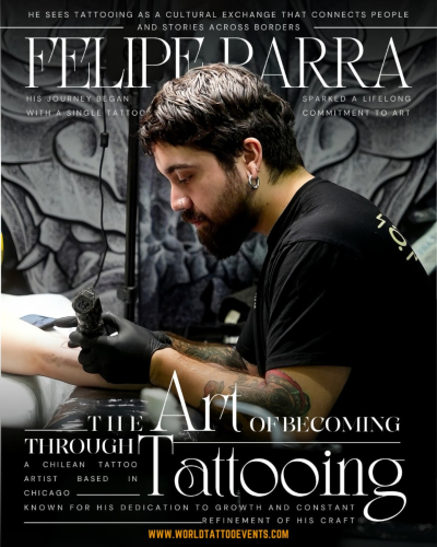 Felipe Parra • The Art of Becoming Through Tattooing 6 March 2026