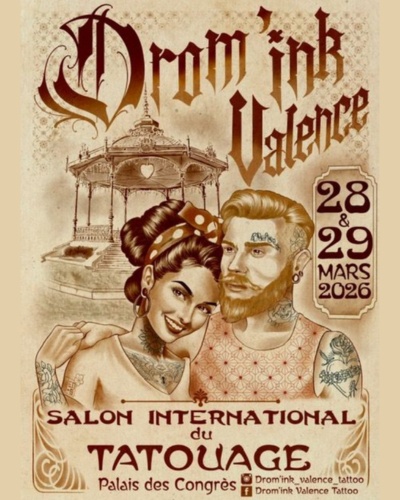 Drom’Ink Valence Tattoo 28 March 2026