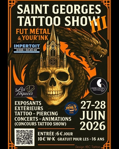Fut Métal & Your'Ink Tattoo Show #3 27 June 2026