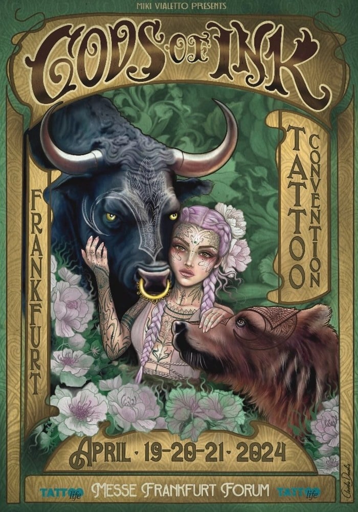 Gods of Ink Tattoo Convention #2 19 April 2024