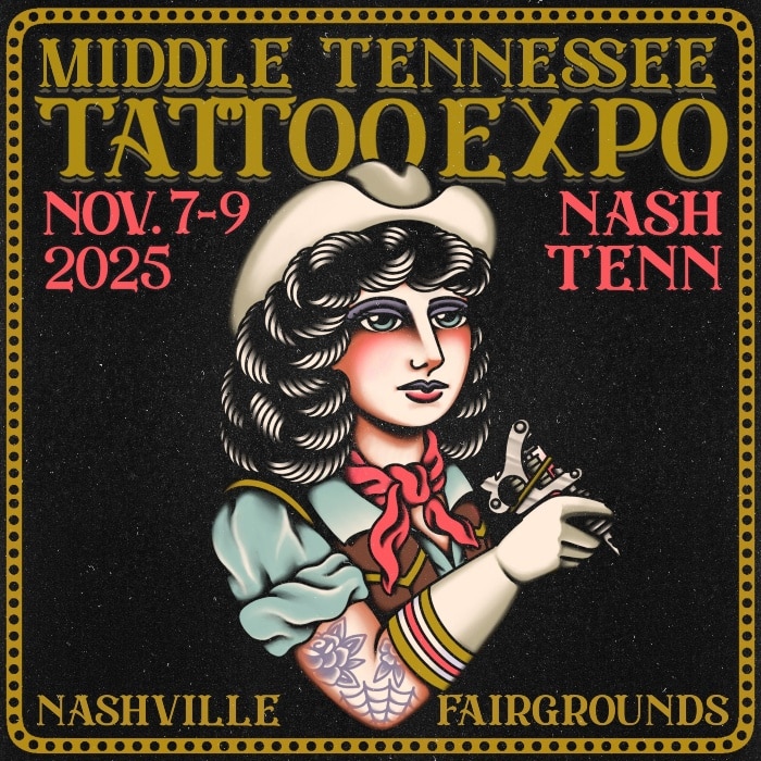 Middle Tennessee Tattoo Expo #2 7 November 2025