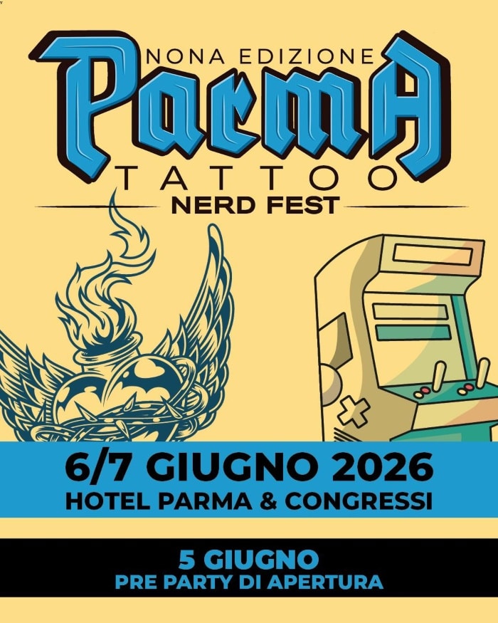 Parma Tattoo Nerd Fest #9 6 June 2026