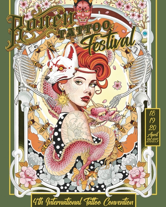 Rouen Tattoo Festival #4 18 April 2025
