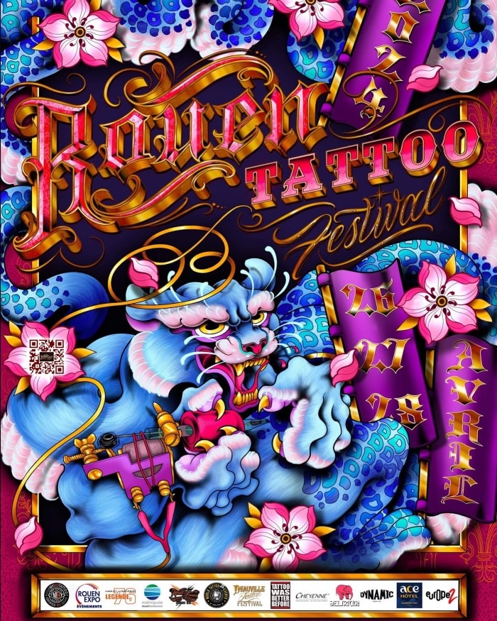 Rouen Tattoo Festival #3 26 April 2024