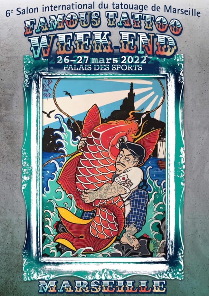 Salon du Tatouage de Marseille #6 26 March 2022