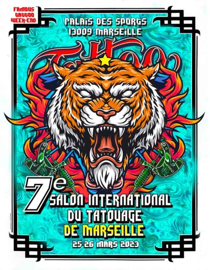 Salon du Tatouage de Marseille #7 25 March 2023