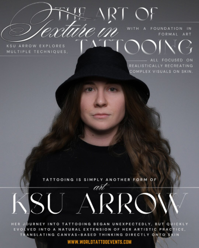 Ksu Arrow • The Art of Texture in Tattooing