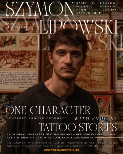 Szymon Lipowski • One Character with Endless Tattoo Stories 22 March 2026