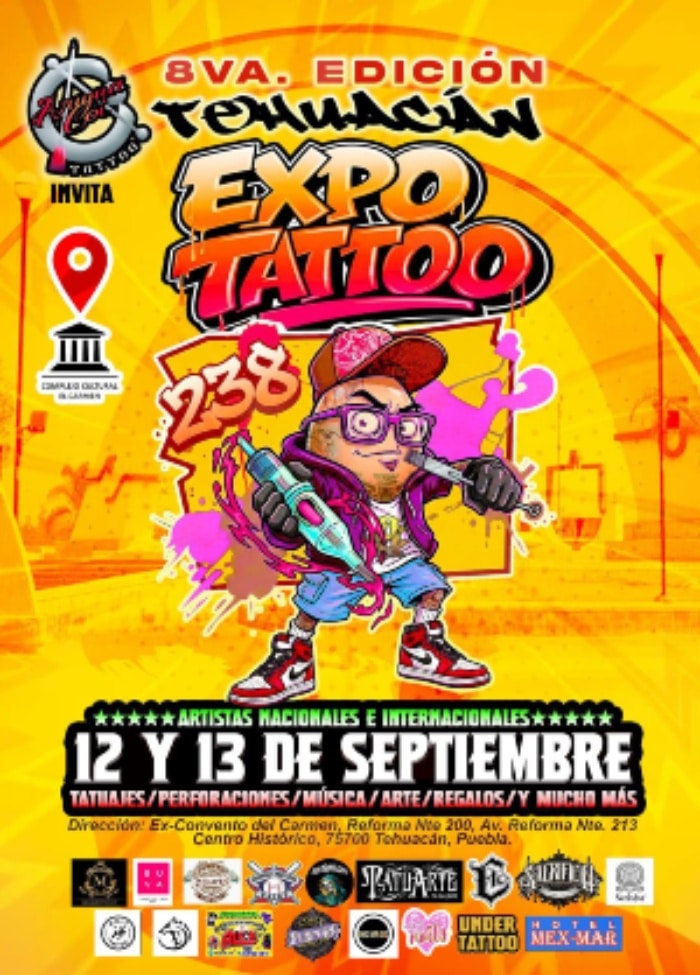 Tehuacan Tattoo Expo #8 12 September 2026