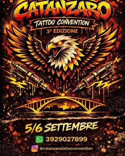 Catanzaro Tattoo Convention #3 (2026) 5 September 2026