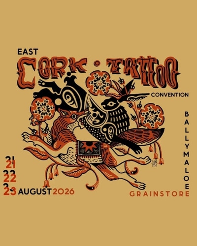 East Cork Tattoo Convention (2026) 21 August 2026
