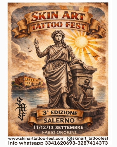 Skin Art Tattoo Fest Salerno #3 (2026) 11 September 2026