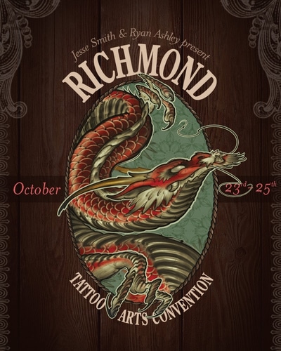 The Richmond Tattoo & Arts Convention #38 (2026) 23 October 2026
