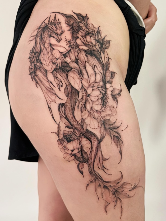 Lena Zhdanova • Intentional Storytelling Through Fine Line Tattooing 26 March 2026