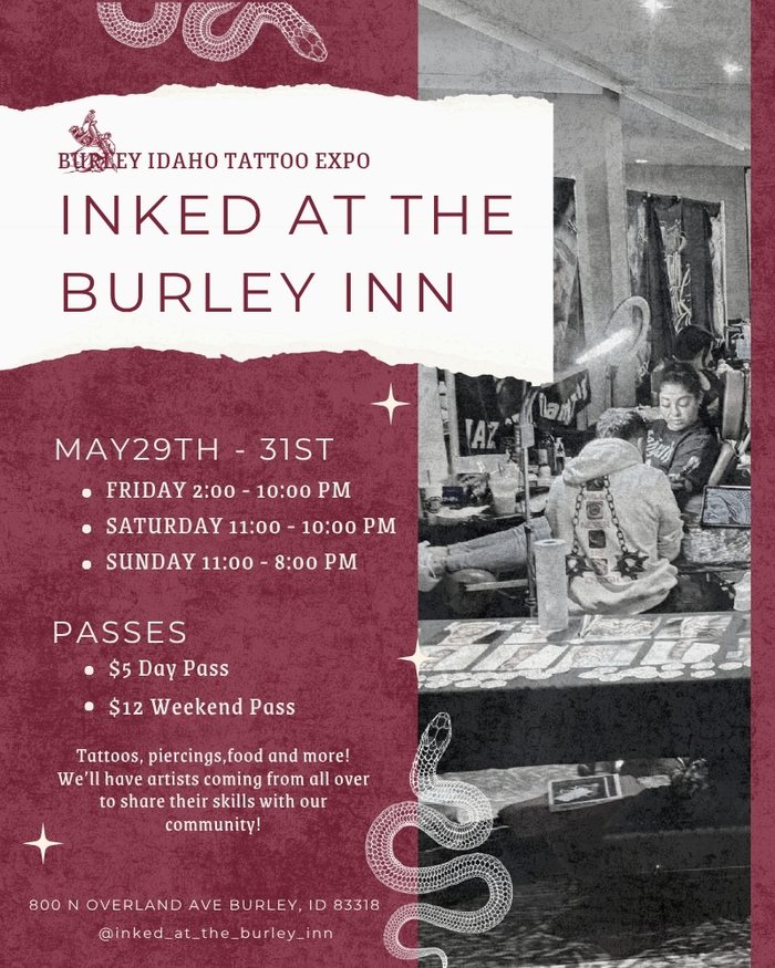 Inked at The Burley Inn #2 (2026) 29 May 2026