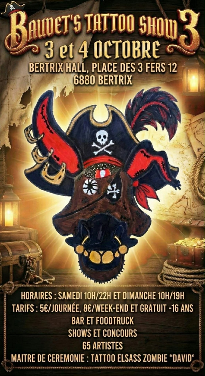 Le Baudet's Tattoo Show #3 (2026) 3 October 2026