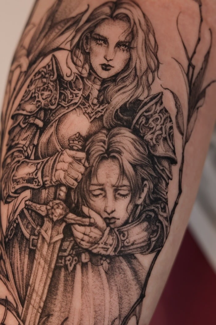 Lena Zhdanova • Intentional Storytelling Through Fine Line Tattooing 26 March 2026