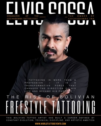 Elvis Sossa • The Rise of Bolivian Freestyle Tattooing 24 April 2026