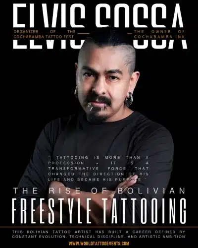 Elvis Sossa • The Rise of Bolivian Freestyle Tattooing 24 April 2026