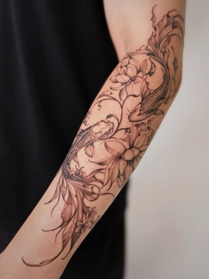 Lena Zhdanova • Intentional Storytelling Through Fine Line Tattooing 26 March 2026